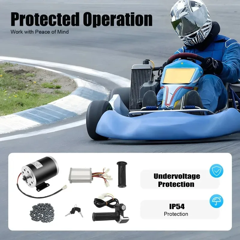 【Popular】48V 1000W Electric Brushed Motor, 3000rpm Brushed Permanent Magnet DC Motor For Electric Scooter E-Bike Motorcycle Bicy
【Popular】48V 1000W Electric Brushed Motor, 3000rpm Brushed Permanent Magnet DC Motor For Electric Scooter E-Bike Motorcycle Bicy