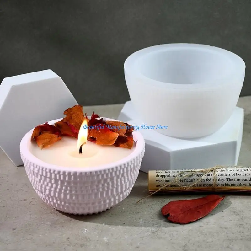 E56A Epoxy Resin Container Crafting Mold Reusable Silicone Bowl Mold Round Cup Mold for Unique Resin Home Accent
E56A Epoxy Resin Container Crafting Mold Reusable Silicone Bowl Mold Round Cup Mold for Unique Resin Home Accent