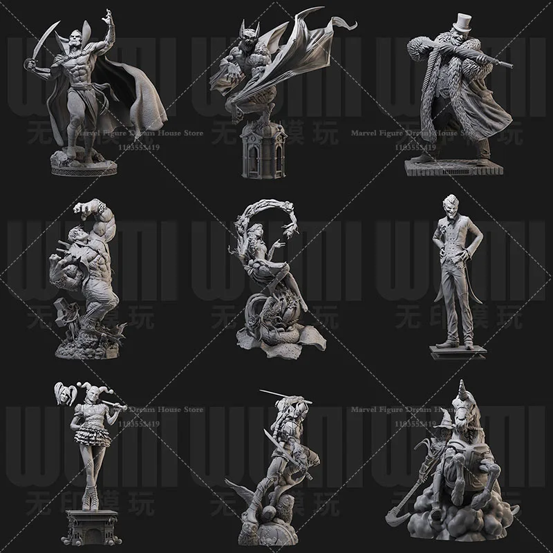 1/24 1/18 Scale DIY Self-assembled GK 3D Resin Un-panited Doll White Model Gotham City Villains Collections Kelvin Grundy
1/24 1/18 Scale DIY Self-assembled GK 3D Resin Un-panited Doll White Model Gotham City Villains Collections Kelvin Grundy