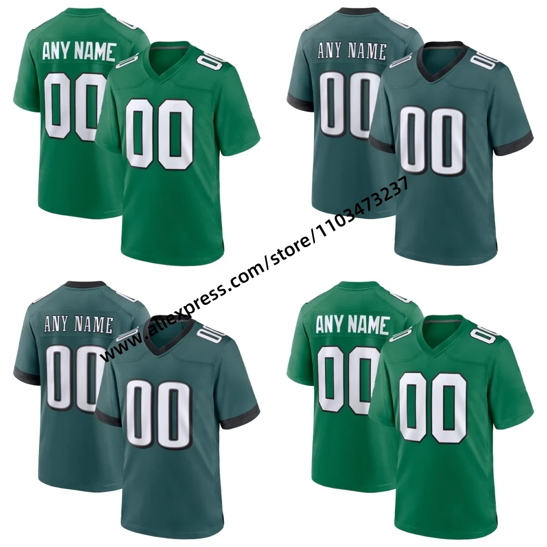Custom Men Youth Philadelphia Stitched American Football Jersey Saquon Barkley Jalen Hurts Kelce Shirts
Custom Men Youth Philadelphia Stitched American Football Jersey Saquon Barkley Jalen Hurts Kelce Shirts