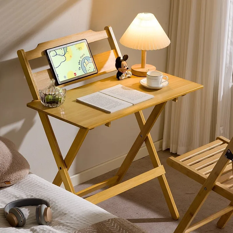 Firm Folding table Student household computer desk Bedroom Small apartment Bedside non-solid wood study table Simple desk
Firm Folding table Student household computer desk Bedroom Small apartment Bedside non-solid wood study table Simple desk