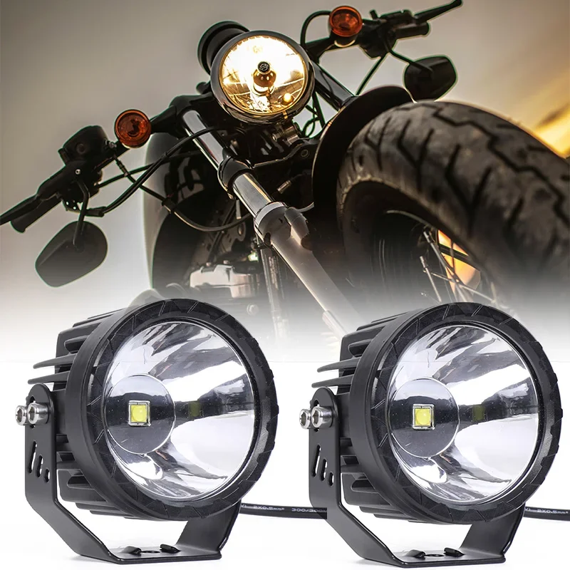Motorcycle Accessories Round Spot Light Spotlight LED Fog Lights Auxiliary Driving Lamp Universal Moto Headlight For Off-road
Motorcycle Accessories Round Spot Light Spotlight LED Fog Lights Auxiliary Driving Lamp Universal Moto Headlight For Off-road