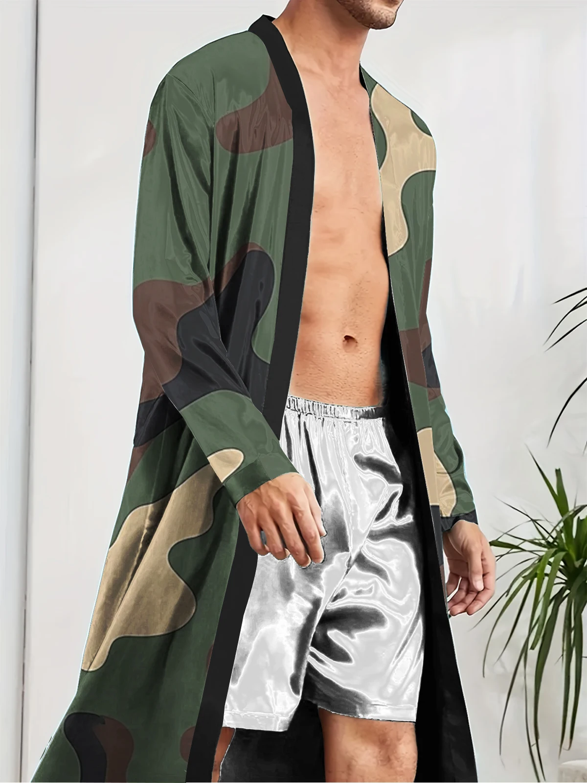 1pcs Men's Robes 2026 Spring/Summer Men's bathrobe Breathable Sleepwear Sleepwear Robes 3D Printed Funny pajamas Graphic
1pcs Men's Robes 2026 Spring/Summer Men's bathrobe Breathable Sleepwear Sleepwear Robes 3D Printed Funny pajamas Graphic