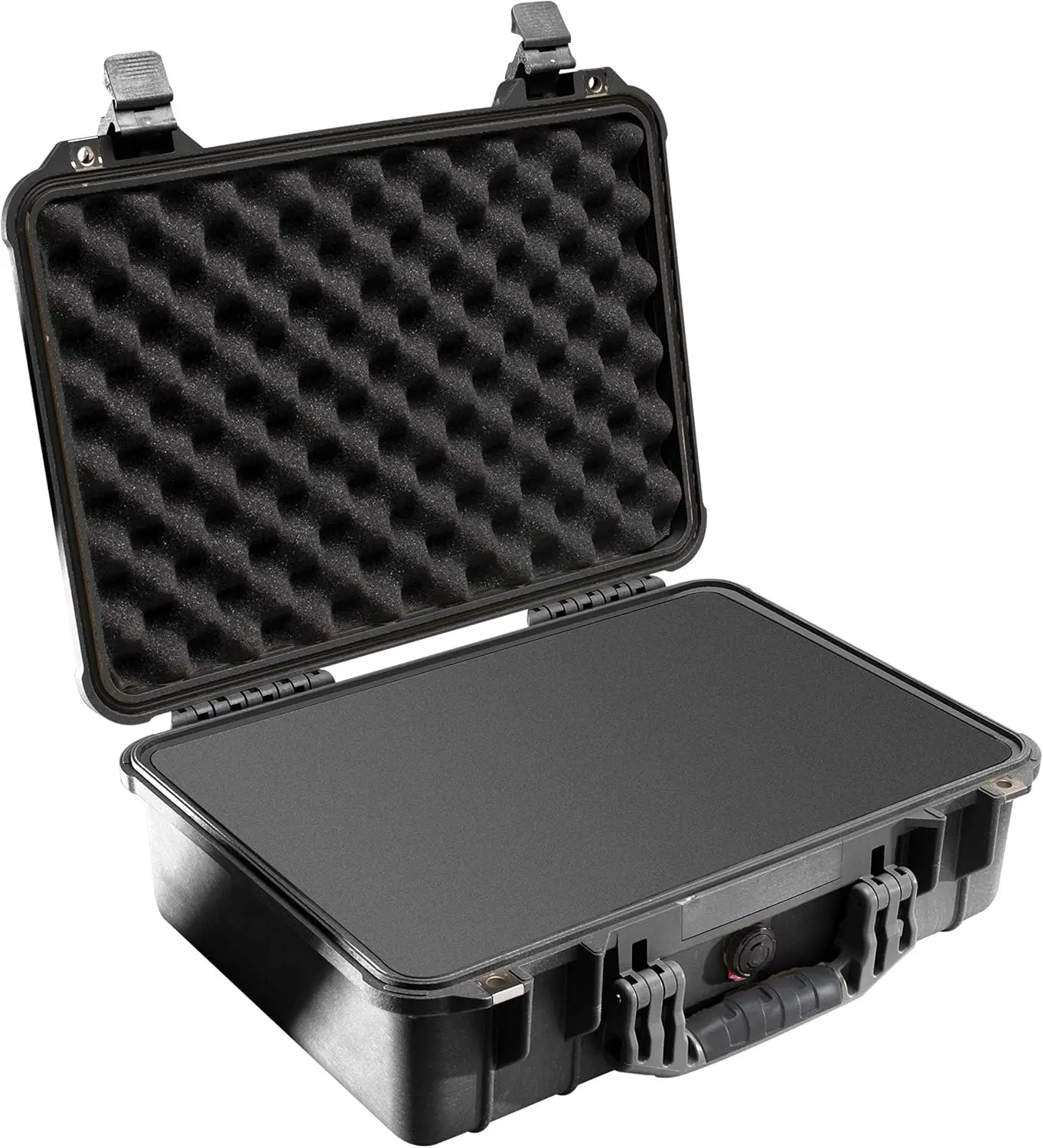 Waterproof Protective Case with Customizable Foam, Black, 16.75x11.18x6.12 Inches
Waterproof Protective Case with Customizable Foam, Black, 16.75x11.18x6.12 Inches