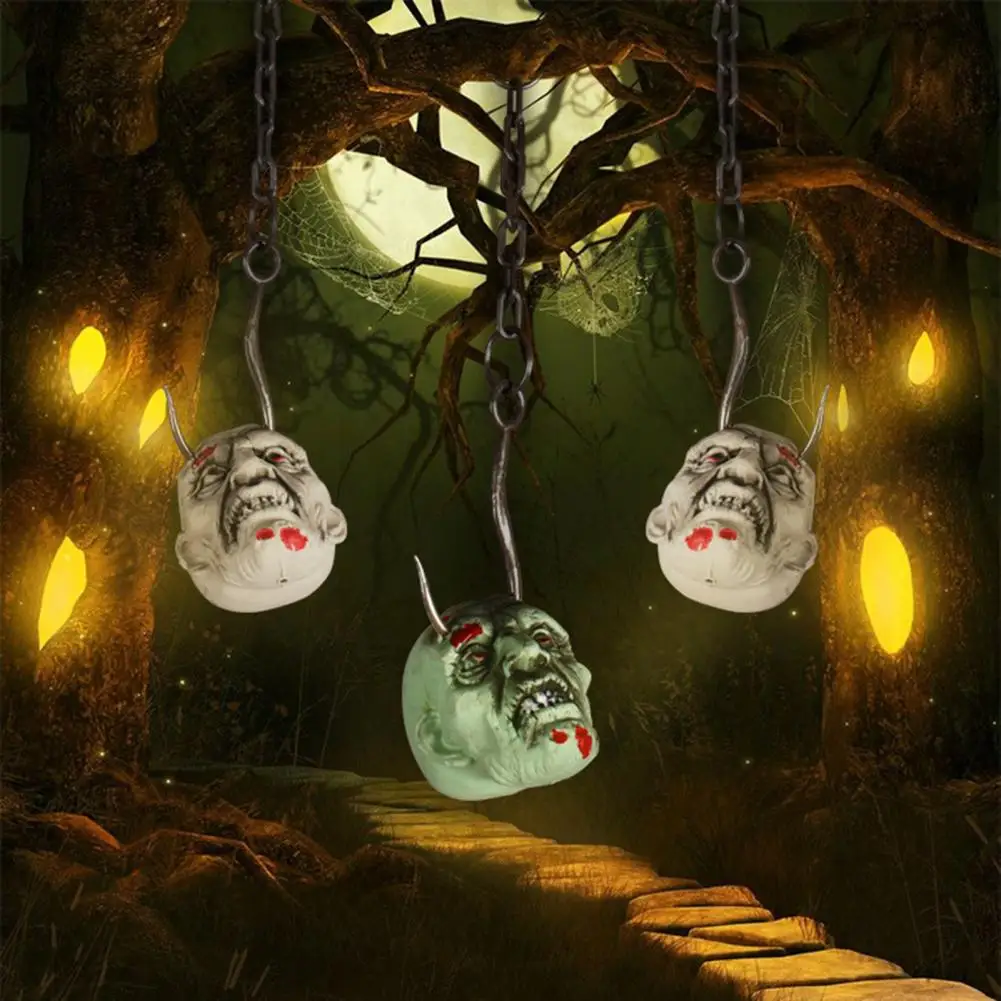 Festive Hanging Decoration Spooky Outdoor Hanging Ornament Spooky Halloween Ghost Head Decoration Haunted for Indoor/outdoor
Festive Hanging Decoration Spooky Outdoor Hanging Ornament Spooky Halloween Ghost Head Decoration Haunted for Indoor/outdoor