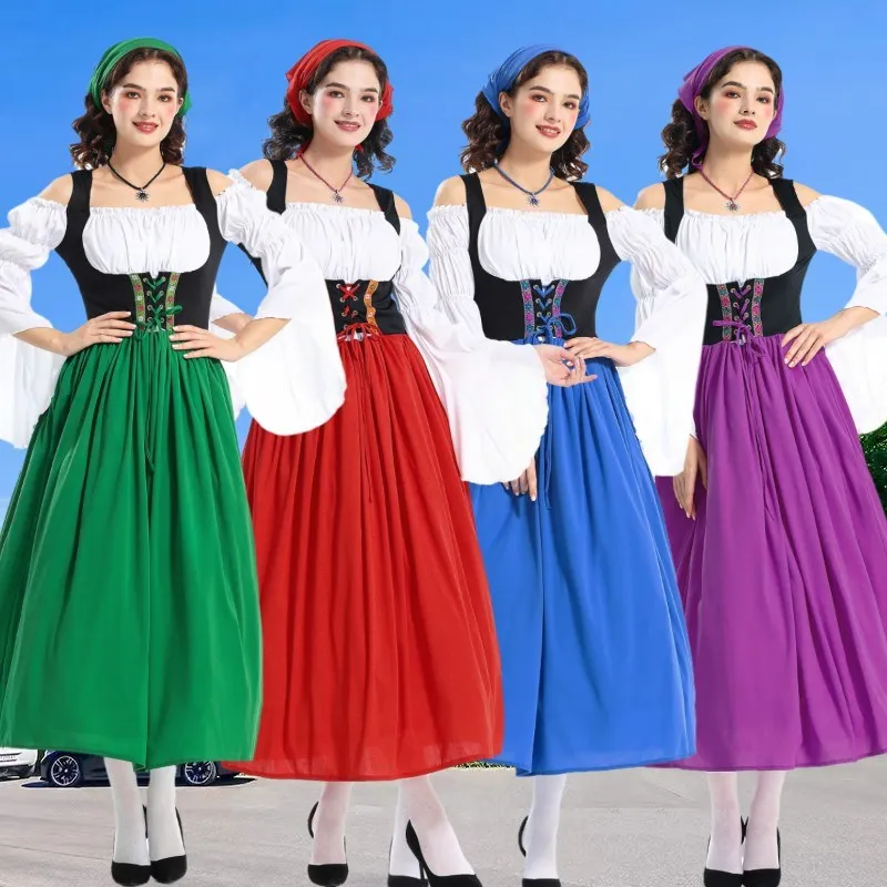 Traditional Bavarian Women's Costume Halloween Performance Dress Knitted Fabric Ethnic Wear Stage Outfit Adult Female Adult
Traditional Bavarian Women's Costume Halloween Performance Dress Knitted Fabric Ethnic Wear Stage Outfit Adult Female Adult