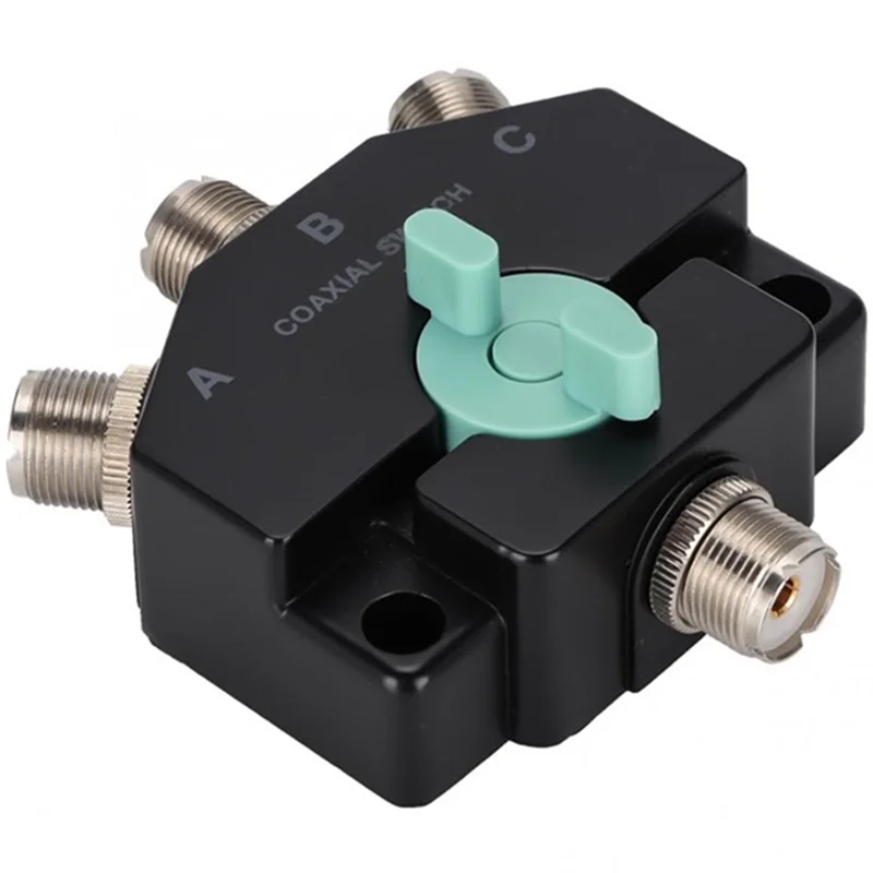 Coaxial SwitchCO-301 Heavy Duty Wideband Coax Switch 3 Port Antenna Repeater M-J Manual Aerial
Coaxial SwitchCO-301 Heavy Duty Wideband Coax Switch 3 Port Antenna Repeater M-J Manual Aerial