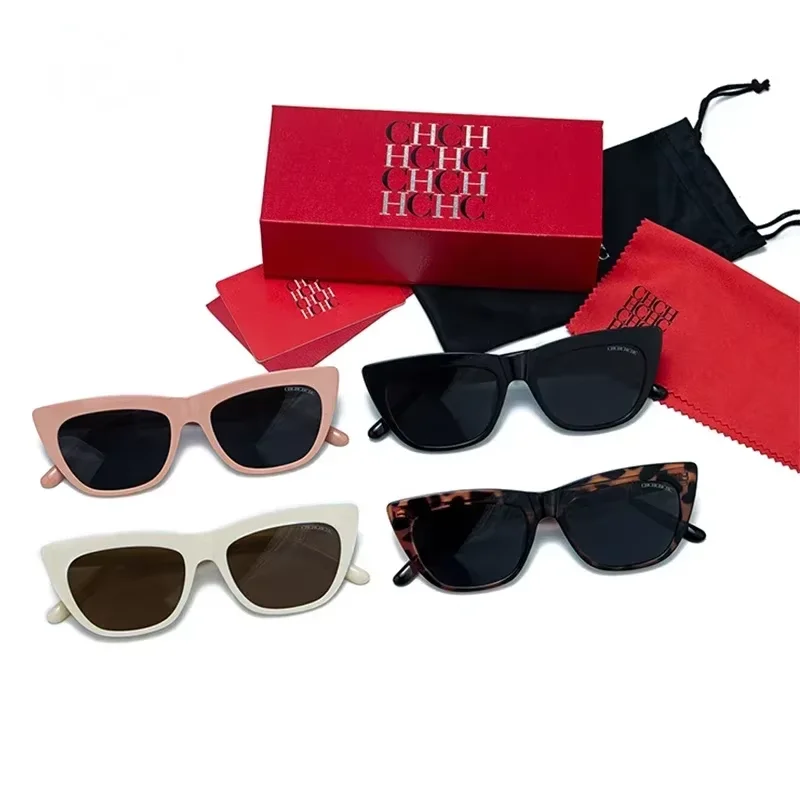 CH Light Luxury Fashion Women Sunglasses Elegant Large Frames Classic Creative Unique Versatile Design
CH Light Luxury Fashion Women Sunglasses Elegant Large Frames Classic Creative Unique Versatile Design