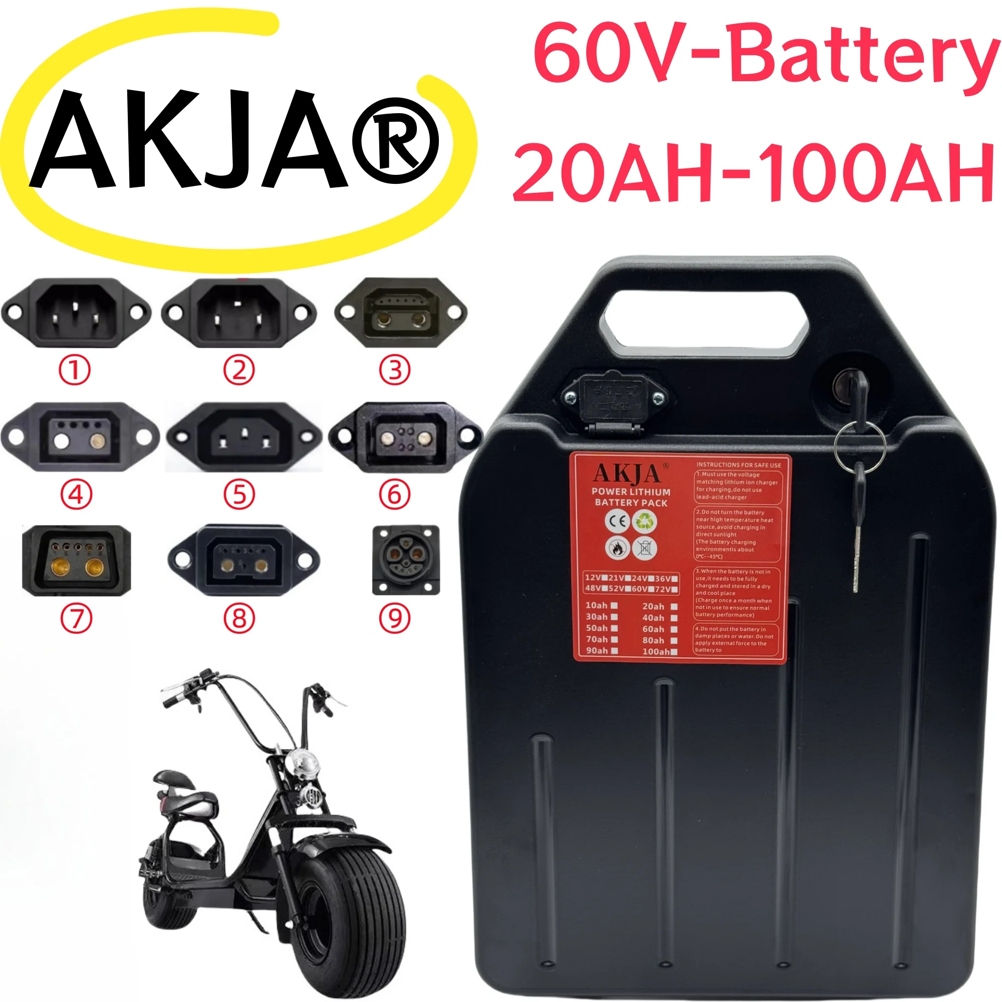 Air fast transportation,Send within 24 hours,60V100AH,18650 lithium battery,Lithium battery pack,Suitable for motors below 3000W
Air fast transportation,Send within 24 hours,60V100AH,18650 lithium battery,Lithium battery pack,Suitable for motors below 3000W