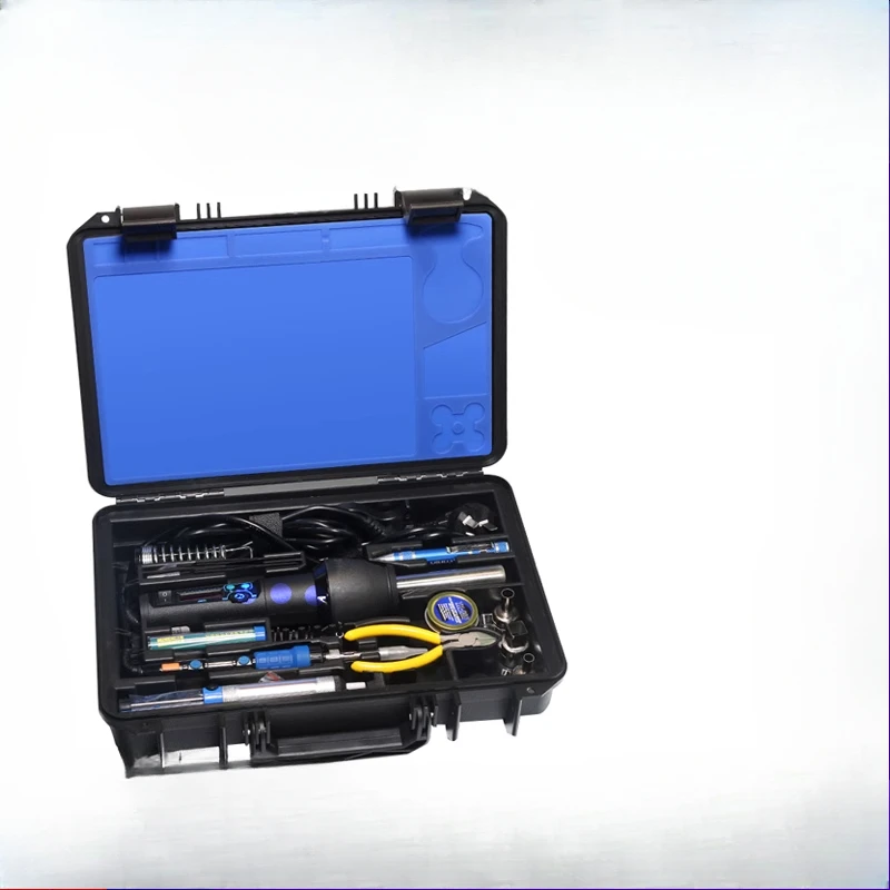 Portable Repair Tool Combination Package Hot Air Gun Electric Soldering Iron Temperature Control Constant Temperature
Portable Repair Tool Combination Package Hot Air Gun Electric Soldering Iron Temperature Control Constant Temperature