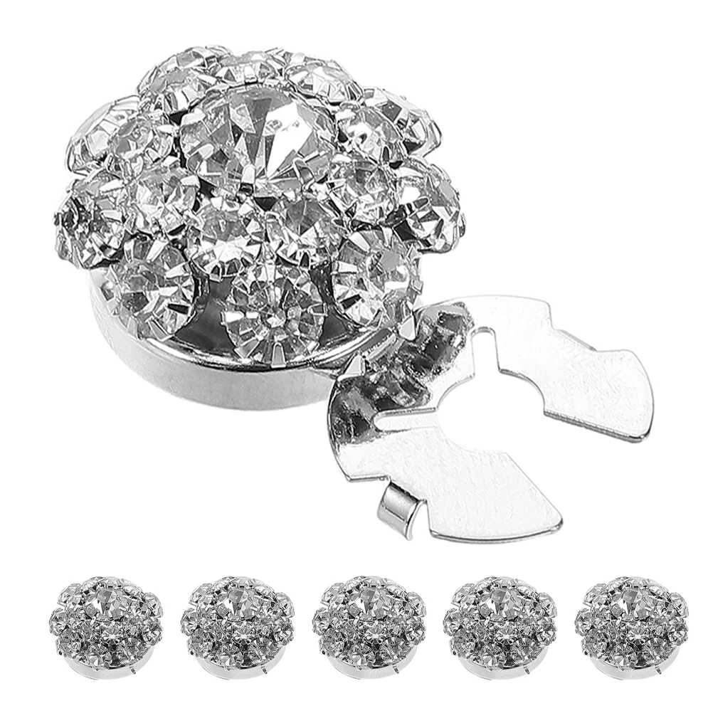 4Pcs Decorative Sleeve Button Clips Detachable Rhinestone Jewelry for Blouse Jacket Cuffs Women's Fashion DIY Clothing
4Pcs Decorative Sleeve Button Clips Detachable Rhinestone Jewelry for Blouse Jacket Cuffs Women's Fashion DIY Clothing