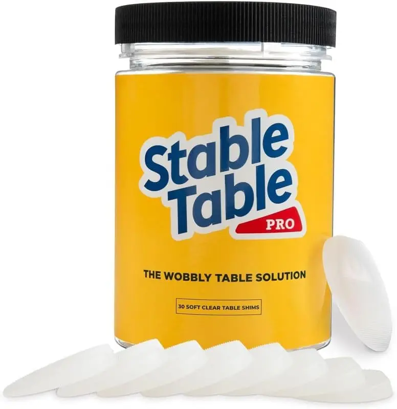Premium Furniture Levelers - Non-Slip Table Shims for Wobbly Tables, Doors & More
Premium Furniture Levelers - Non-Slip Table Shims for Wobbly Tables, Doors & More