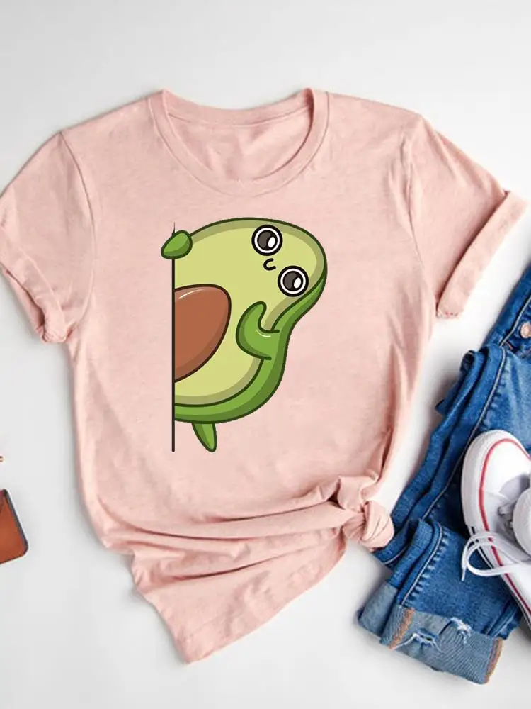 Avocado Face Trend 90s Fashion Short Sleeve Print T Shirt Tee Basic Clothing Summer Top Graphic T-shirt Women Clothes
Avocado Face Trend 90s Fashion Short Sleeve Print T Shirt Tee Basic Clothing Summer Top Graphic T-shirt Women Clothes