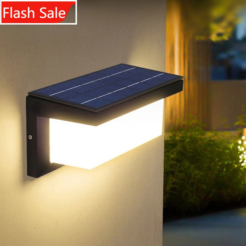 Large Solar Wall Light - 6000mAh, Auto Dusk to Dawn, Waterproof Outdoor Lamp for Garden Gate, No Wiring Remote Control
Large Solar Wall Light - 6000mAh, Auto Dusk to Dawn, Waterproof Outdoor Lamp for Garden Gate, No Wiring Remote Control