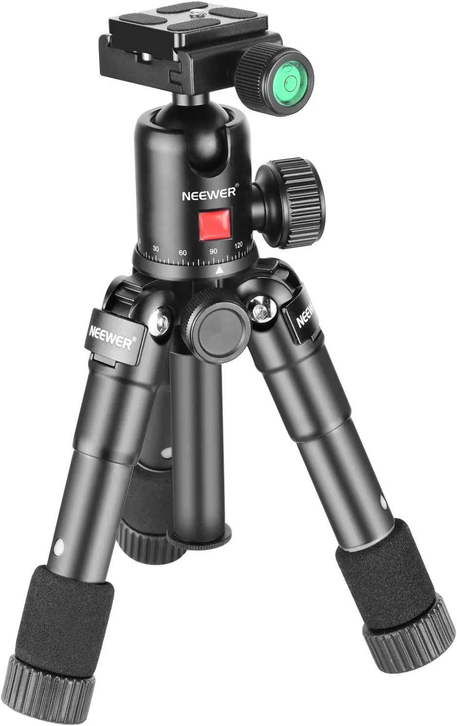 NEEWER 20'' Mini Tripod Compact Desktop Tripod with 360° Ball Head & Quick Release Plate for DSLR Camera, Video Camcorder
NEEWER 20'' Mini Tripod Compact Desktop Tripod with 360° Ball Head & Quick Release Plate for DSLR Camera, Video Camcorder