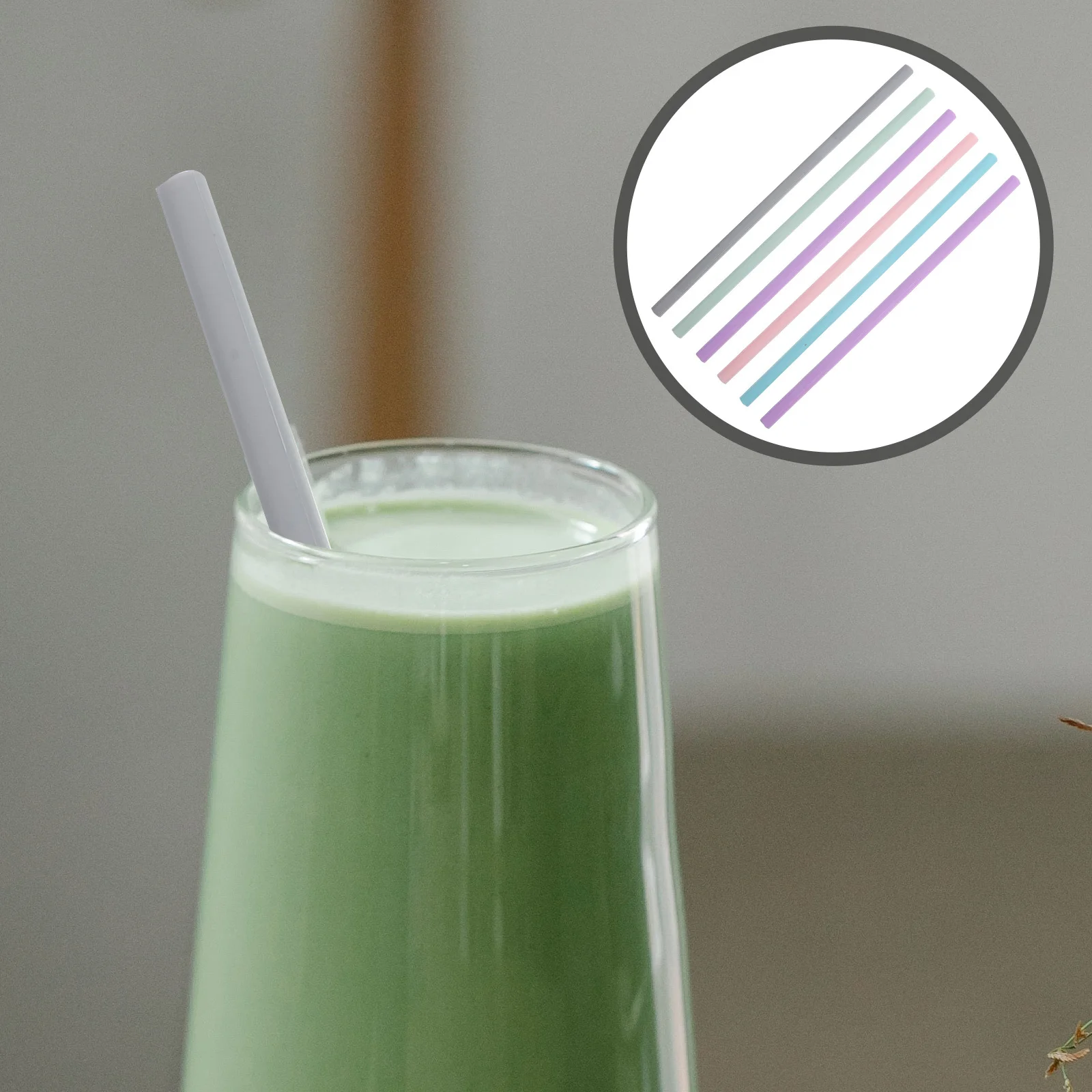 6Pcs Silicone Straws Reusable Adorable Straight Straws for Party Favors Drinks Reusable Tumbler Juice Water Straw
6Pcs Silicone Straws Reusable Adorable Straight Straws for Party Favors Drinks Reusable Tumbler Juice Water Straw