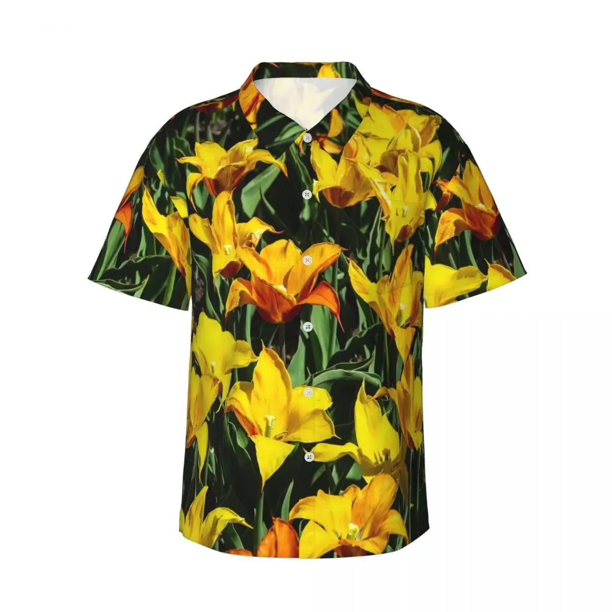 Lily Floral Tulips Summer Shirt Male Beach Flower Print Casual Shirts Short-Sleeve Harajuku Design Vintage Oversized Blouses
Lily Floral Tulips Summer Shirt Male Beach Flower Print Casual Shirts Short-Sleeve Harajuku Design Vintage Oversized Blouses