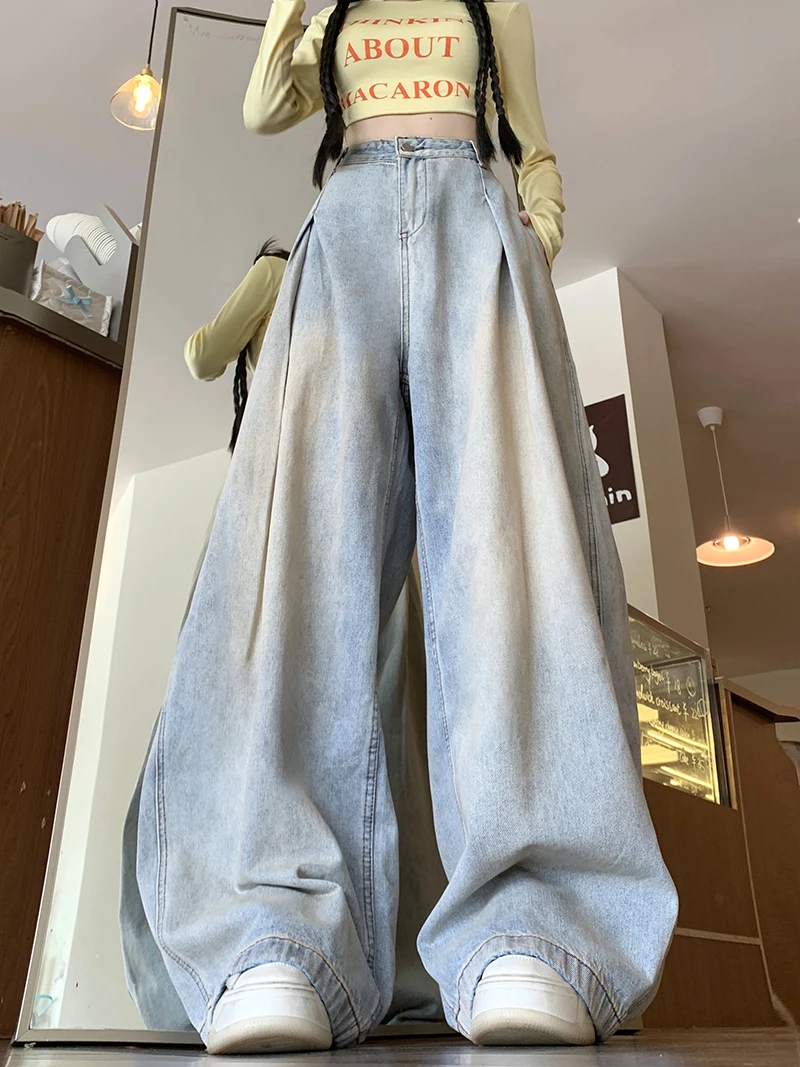 Waed Denim Jeans Men's Loose Wide Leg Micro Flared Long Trousers Vintage Hip Hop American Sle Spring Autumn Trendy Pants
Waed Denim Jeans Men's Loose Wide Leg Micro Flared Long Trousers Vintage Hip Hop American Sle Spring Autumn Trendy Pants