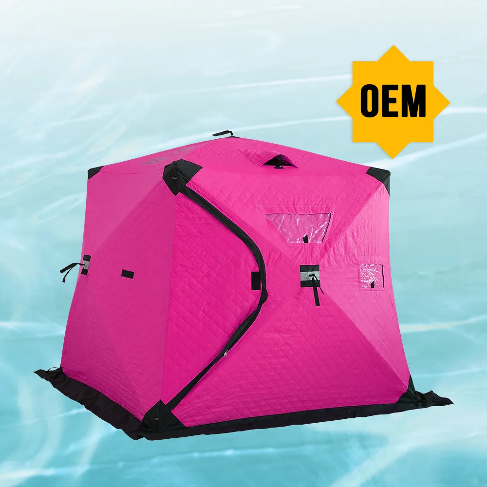 Factory OEM Wholesale Custom CE Ice Fishing Tent Extra Large Insulated Tent For Winter Fishing Cube Camping Tent Fishing
Factory OEM Wholesale Custom CE Ice Fishing Tent Extra Large Insulated Tent For Winter Fishing Cube Camping Tent Fishing