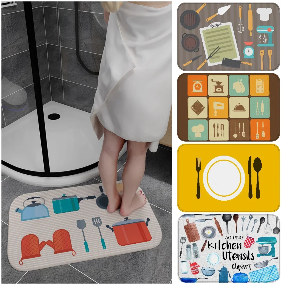 Modern Kitchen Floor Mat Anti-slip Absorb Water Long Strip Cushion Bedroon Mat Alfombra
Modern Kitchen Floor Mat Anti-slip Absorb Water Long Strip Cushion Bedroon Mat Alfombra