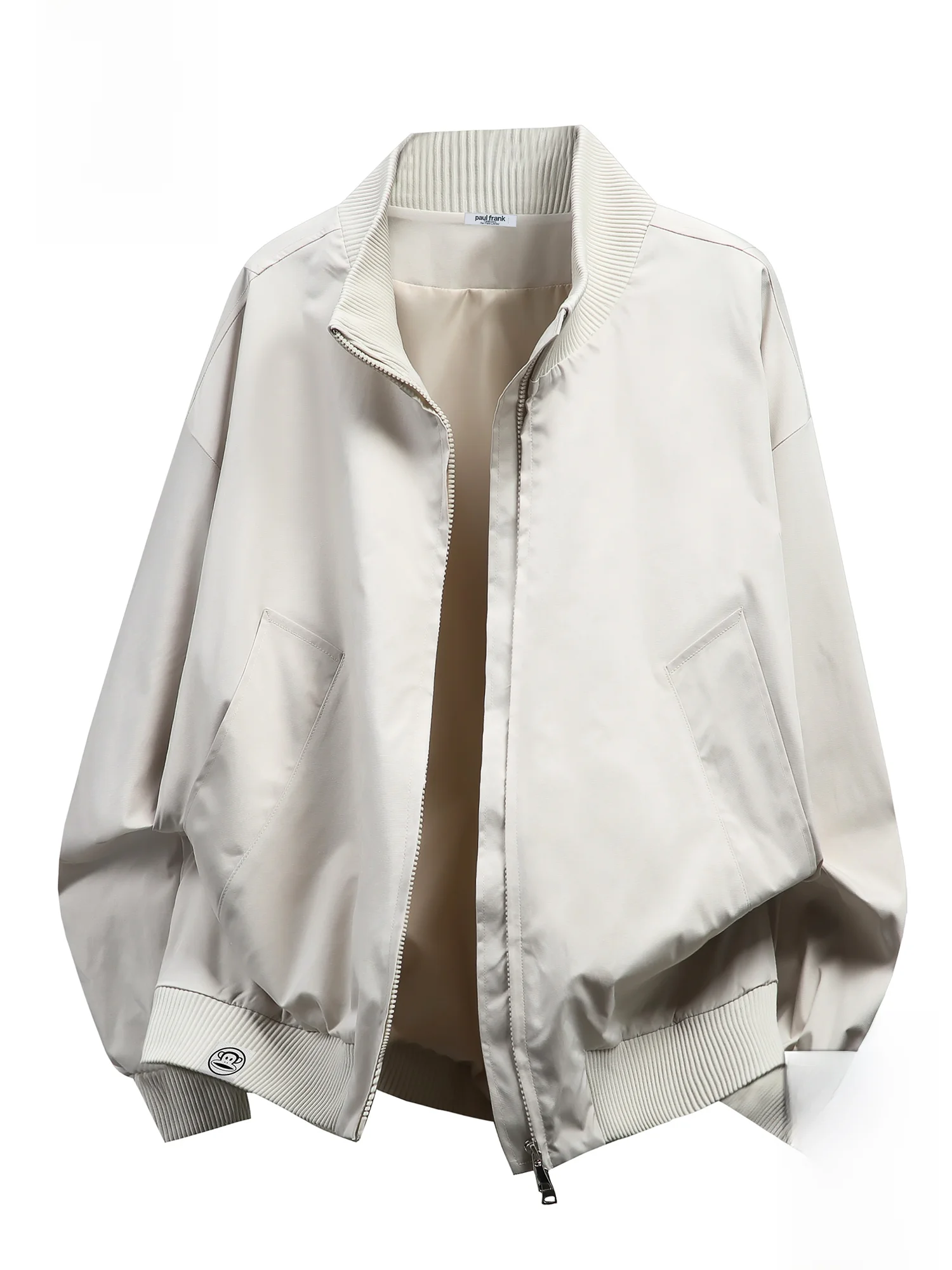 Loose Fit Monkey Men's Jaet Spring New Sle Casual Outerwear Zipper Closure Long Sve Pure Color Flight Jaet
Loose Fit Monkey Men's Jaet Spring New Sle Casual Outerwear Zipper Closure Long Sve Pure Color Flight Jaet