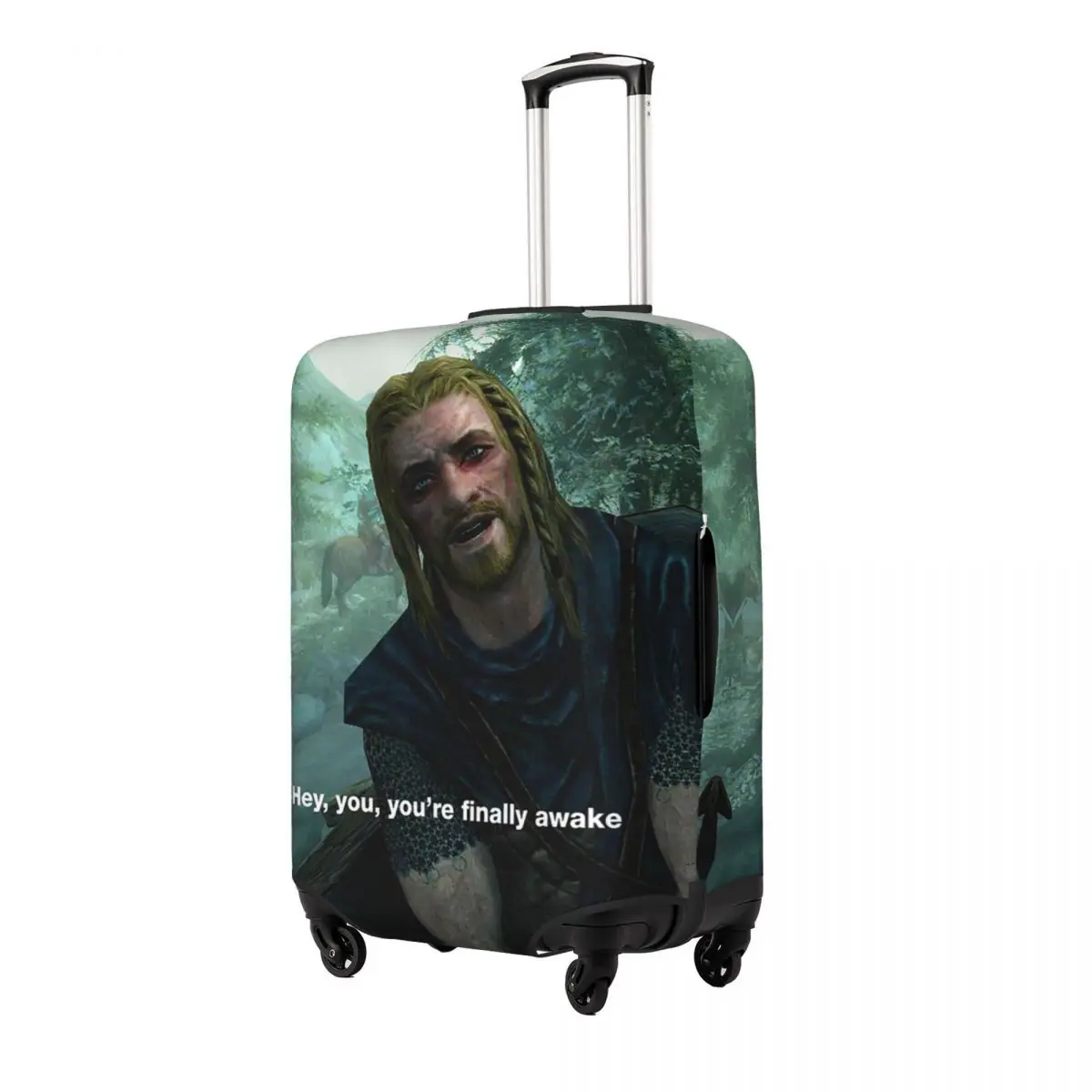 Hey You're Final Awake — защитный чехол для чемодана Skyrim Meme, эластичные защитные чехлы для дорожного багажа для 18-32 дюймов
Hey You're Final Awake — защитный чехол для чемодана Skyrim Meme, эластичные защитные чехлы для дорожного багажа для 18-32 дюймов