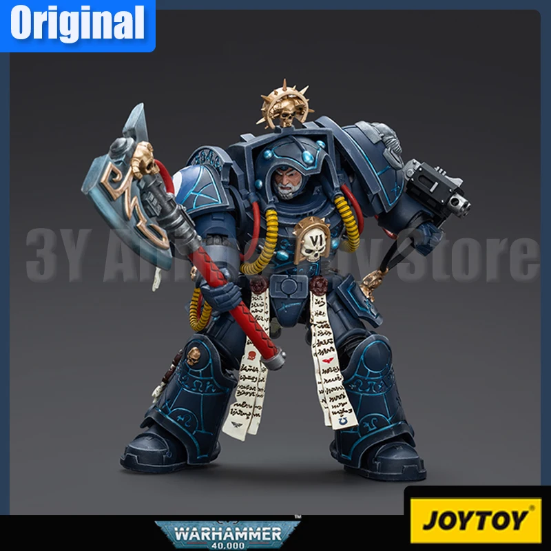 JOYTOY Warhammer 40k 1/18 Action Figure Ultramarines Librarian in Terminator Armour Model Doll Collect Desk Decor Toy Xmas Gifts
JOYTOY Warhammer 40k 1/18 Action Figure Ultramarines Librarian in Terminator Armour Model Doll Collect Desk Decor Toy Xmas Gifts