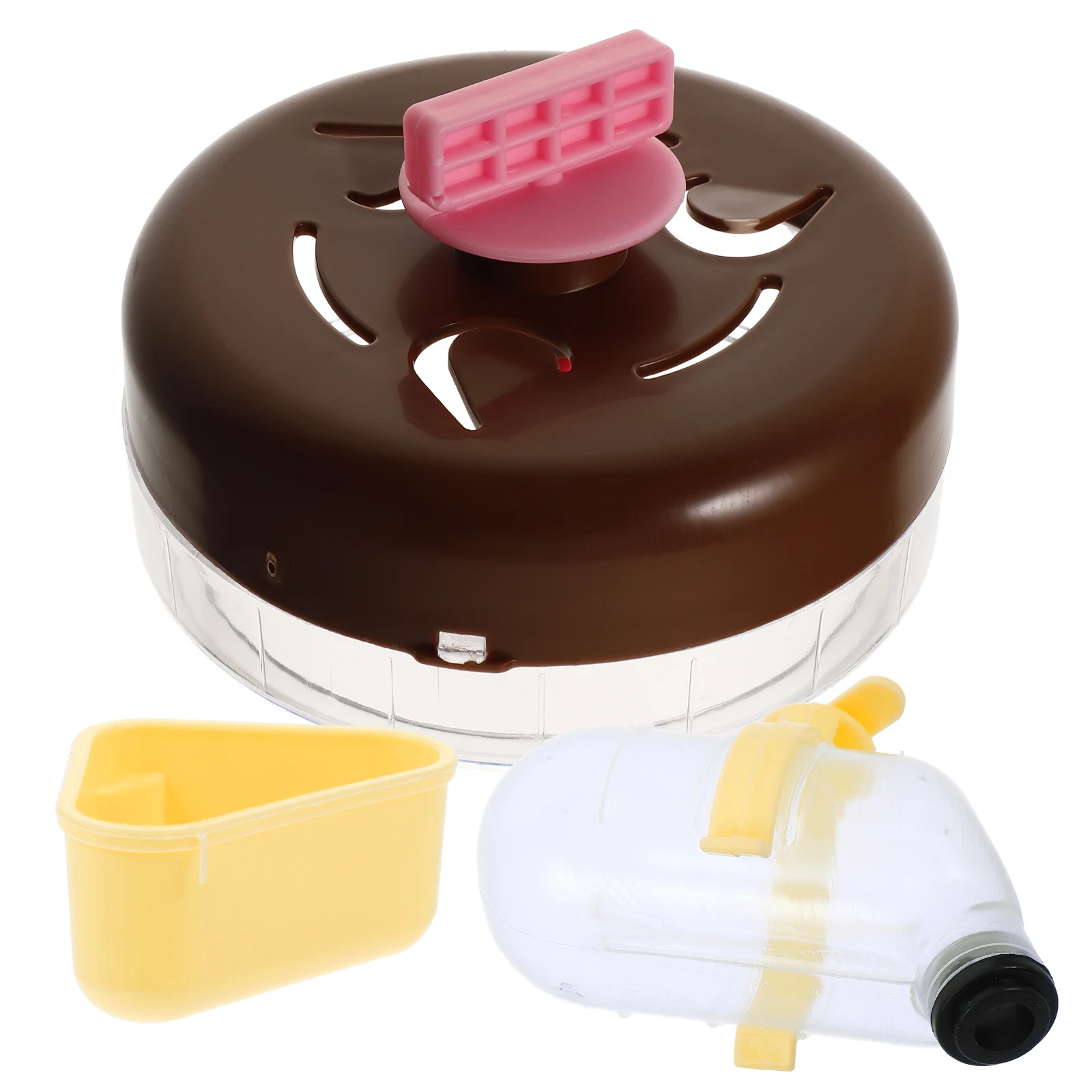 Running Wheel Food Box Water Drinker Reusable Abs Hamster Cage Accessories Guinea Pig Supplies Rabbit Small Animal Pet Bowl
Running Wheel Food Box Water Drinker Reusable Abs Hamster Cage Accessories Guinea Pig Supplies Rabbit Small Animal Pet Bowl