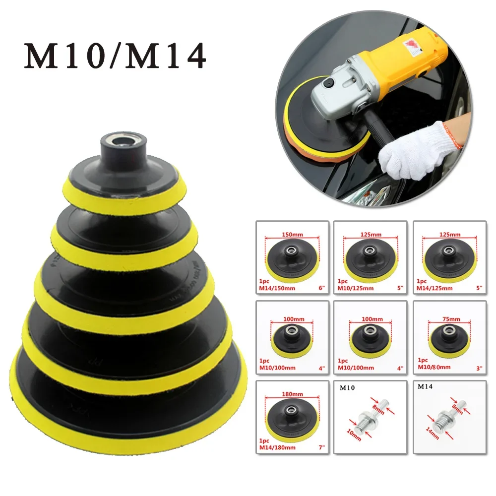 Versatile Polishing Disc Tool Plastic And Middle Soft Layer Material 3" / 4" / 5" / 6" / 7" Yellow/Black Power Tool Accessory
Versatile Polishing Disc Tool Plastic And Middle Soft Layer Material 3" / 4" / 5" / 6" / 7" Yellow/Black Power Tool Accessory
