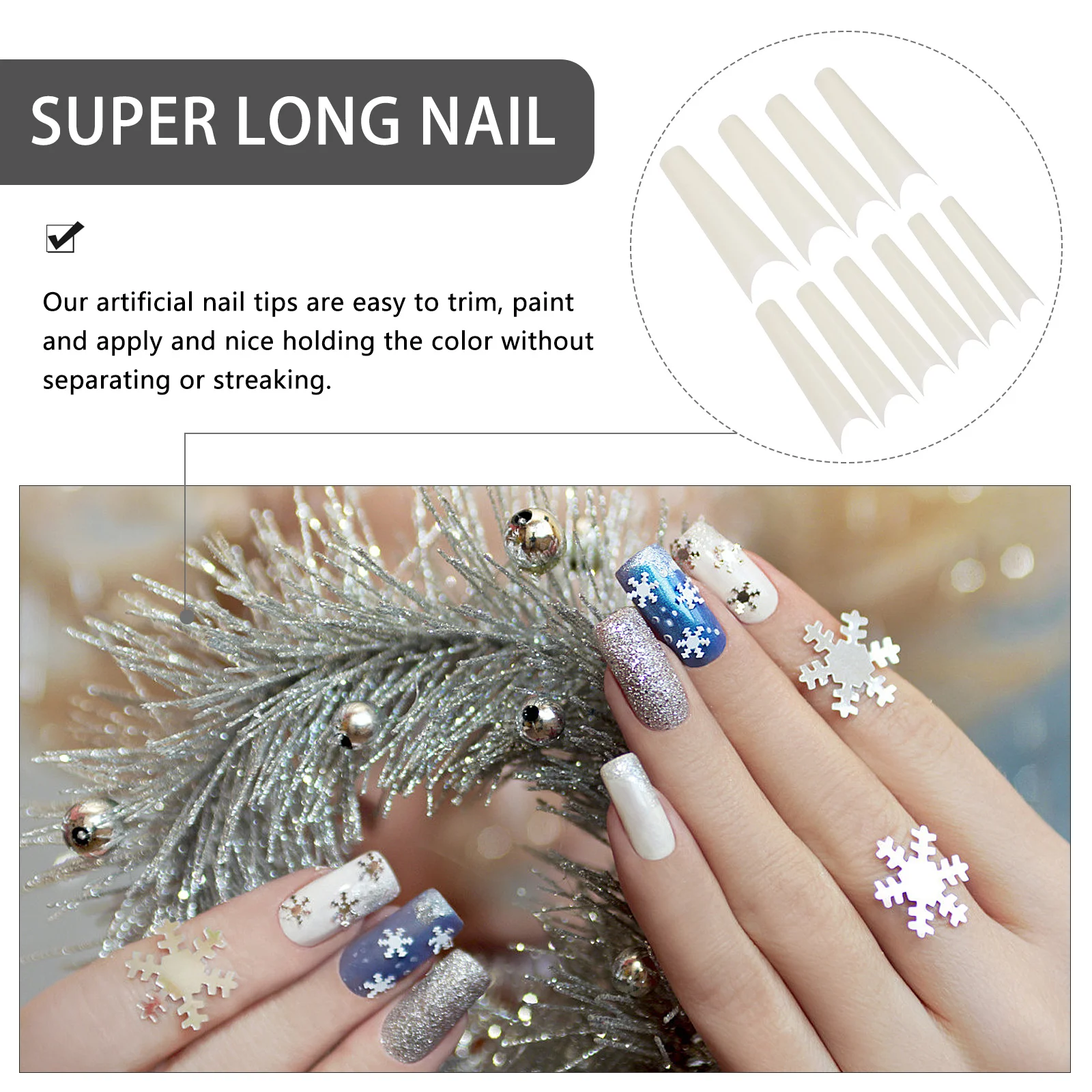 500Pcs Cowgirl Print Fake Nails Set of Nail Tips Plastic False Nails Long Coffin Shape for Dancing Party Birthday Holiday Nail
500Pcs Cowgirl Print Fake Nails Set of Nail Tips Plastic False Nails Long Coffin Shape for Dancing Party Birthday Holiday Nail