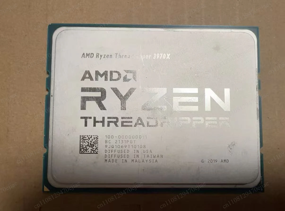 Bulk AMD Ryzen Threadripper 3970X CPU | 32-Core 64-Thread 3.7GHz | sTRX4 Socket Desktop Processor
Bulk AMD Ryzen Threadripper 3970X CPU | 32-Core 64-Thread 3.7GHz | sTRX4 Socket Desktop Processor
