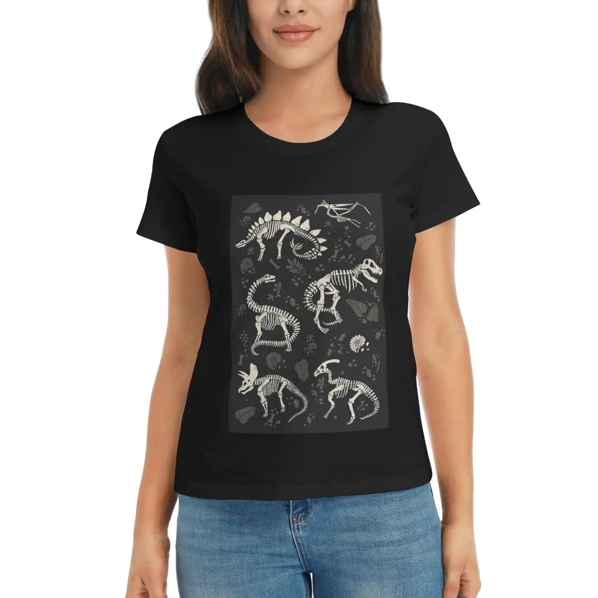 Женская футболка, раскопитанные окаменелости динозавров, летние футболки с короткими рукавами, хлопковые футболки с круглым вырезом, одежда, топы, уличная одежда
Женская футболка, раскопитанные окаменелости динозавров, летние футболки с короткими рукавами, хлопковые футболки с круглым вырезом, одежда, топы, уличная одежда