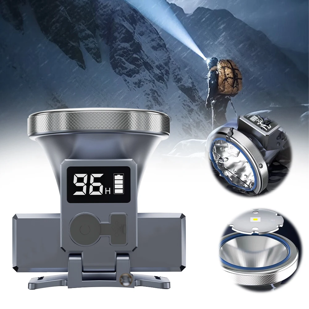 LED Headlamp Outdoor Camping Head Lamp Waterproof Camping Flashlight Adjustable Angle Super Bright Headlight for Fishing Hiking
LED Headlamp Outdoor Camping Head Lamp Waterproof Camping Flashlight Adjustable Angle Super Bright Headlight for Fishing Hiking