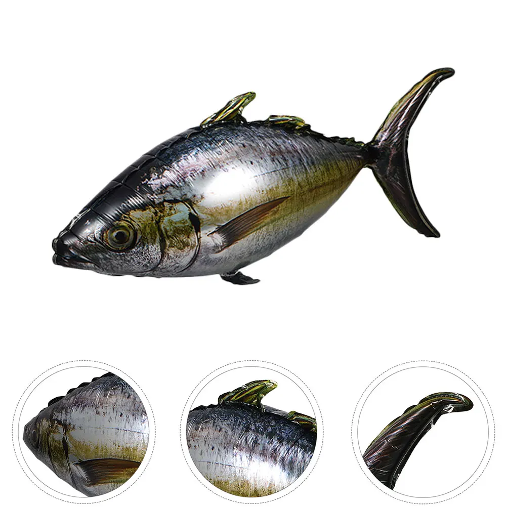 5Pcs Aluminum Film Tuna Balloons Realistic Ocean-Themed Party Decorations Inflatable Fish Balloons Fishing Birthday Supplies
5Pcs Aluminum Film Tuna Balloons Realistic Ocean-Themed Party Decorations Inflatable Fish Balloons Fishing Birthday Supplies
