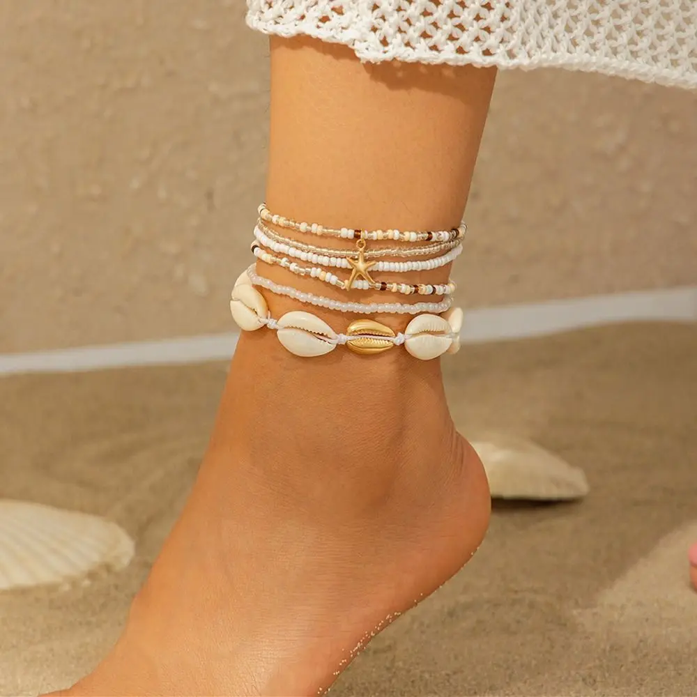Sweet Body Jewelry Body Chain Jewelry Shell Starfish Ankle Chain Ethnic Style Waist Jewelry Rice Bead Waist Chain Girls
Sweet Body Jewelry Body Chain Jewelry Shell Starfish Ankle Chain Ethnic Style Waist Jewelry Rice Bead Waist Chain Girls