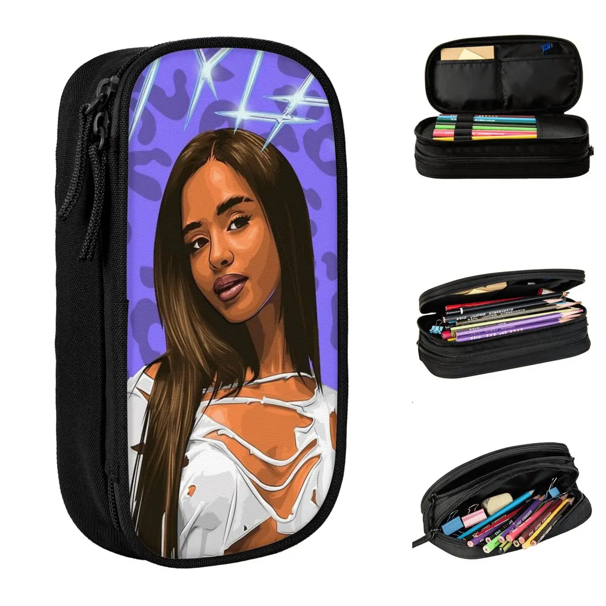 Tyla Singer Pencil Case Pencilcases Pen for Girl Boy Big Capacity Bags Office Gifts Stationery
Tyla Singer Pencil Case Pencilcases Pen for Girl Boy Big Capacity Bags Office Gifts Stationery