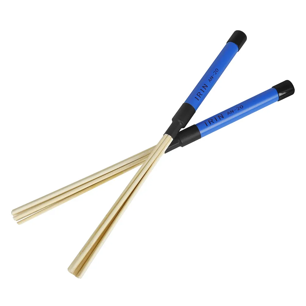 1 Pair of 40CM Long Drum Brushes Featuring 19 Rods for Jazz and Folk Music Ideal for Musicians Seeking Subtle Tones
1 Pair of 40CM Long Drum Brushes Featuring 19 Rods for Jazz and Folk Music Ideal for Musicians Seeking Subtle Tones