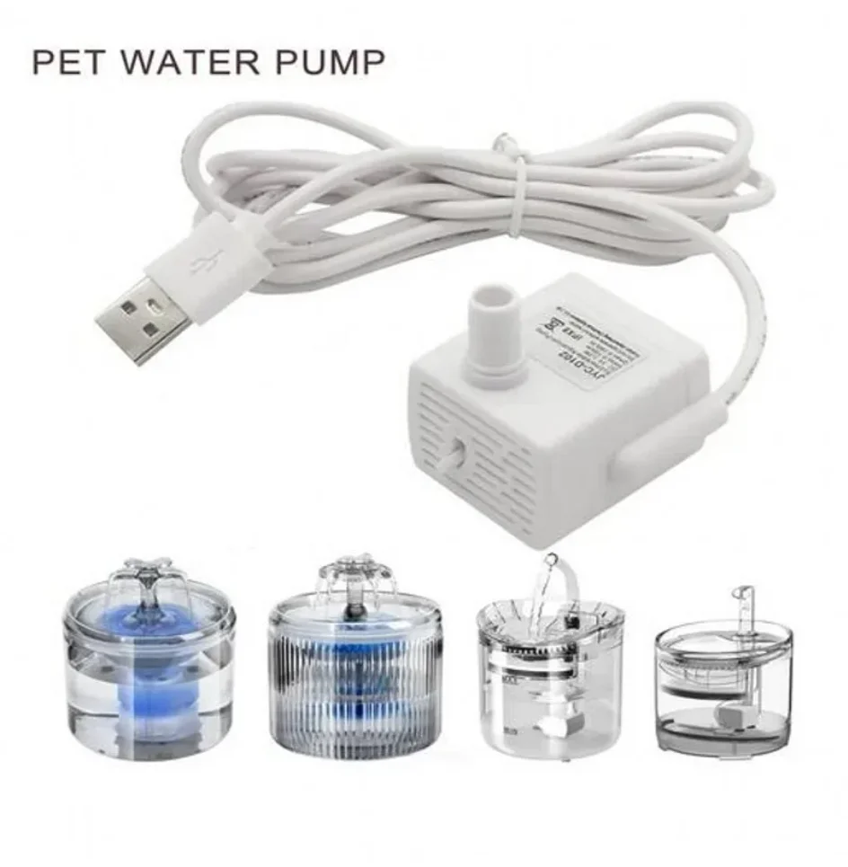 Pet Cat Water Pump Fountain Anti-dry Burning Motor Replacement for Cat Flowers Drinking Bowl Water Dispenser Pet Products
Pet Cat Water Pump Fountain Anti-dry Burning Motor Replacement for Cat Flowers Drinking Bowl Water Dispenser Pet Products