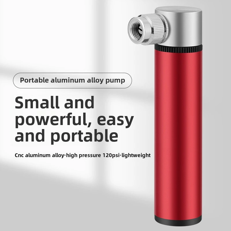 Mini high-pressure aluminum alloy gas pump, basketball, bicycle, road portable mini emergency gas pump
Mini high-pressure aluminum alloy gas pump, basketball, bicycle, road portable mini emergency gas pump