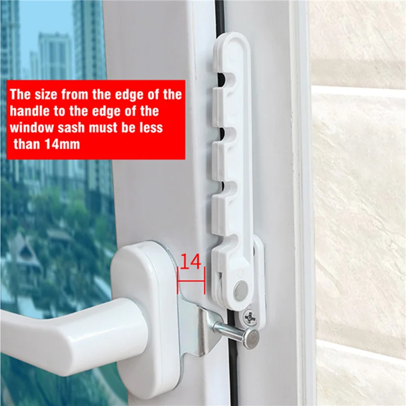 FORW-3X New Window Limiter Latch Position Stopper Casement Wind Brace Home Security Door Windows Sash Lock Child Safety
FORW-3X New Window Limiter Latch Position Stopper Casement Wind Brace Home Security Door Windows Sash Lock Child Safety