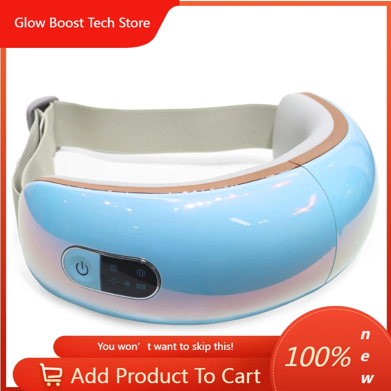 NYSmart Eye Massager Foldable Wireless Beauty Electric Heating Vibrating Eye Care Bluetooth and voice version Massager
NYSmart Eye Massager Foldable Wireless Beauty Electric Heating Vibrating Eye Care Bluetooth and voice version Massager