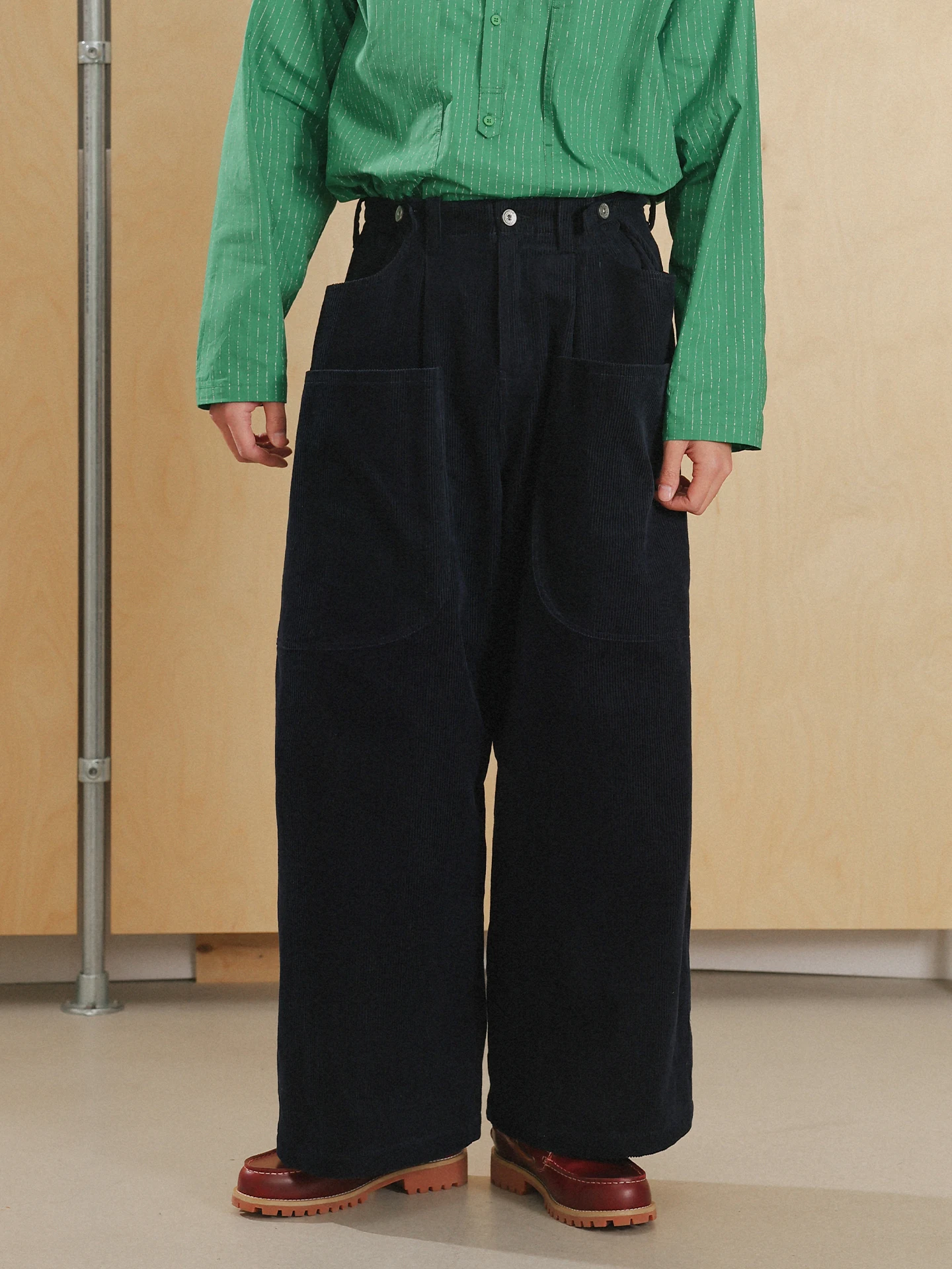 Noears Japanese Sle Design Multi-ket Workwear Corduroy Loose Long Pants Spring k Blue Work Casual Pants
Noears Japanese Sle Design Multi-ket Workwear Corduroy Loose Long Pants Spring k Blue Work Casual Pants
