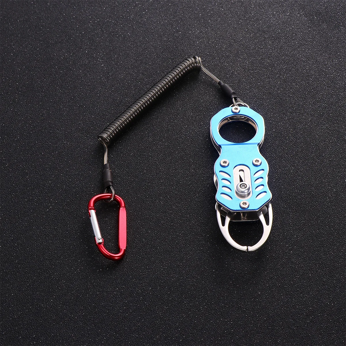 1Set Stainless Steel Fish Grabber Fishing Clamp with Double Buckle Ergonomic Design for Large Small Fish Outdoor Use Blue
1Set Stainless Steel Fish Grabber Fishing Clamp with Double Buckle Ergonomic Design for Large Small Fish Outdoor Use Blue