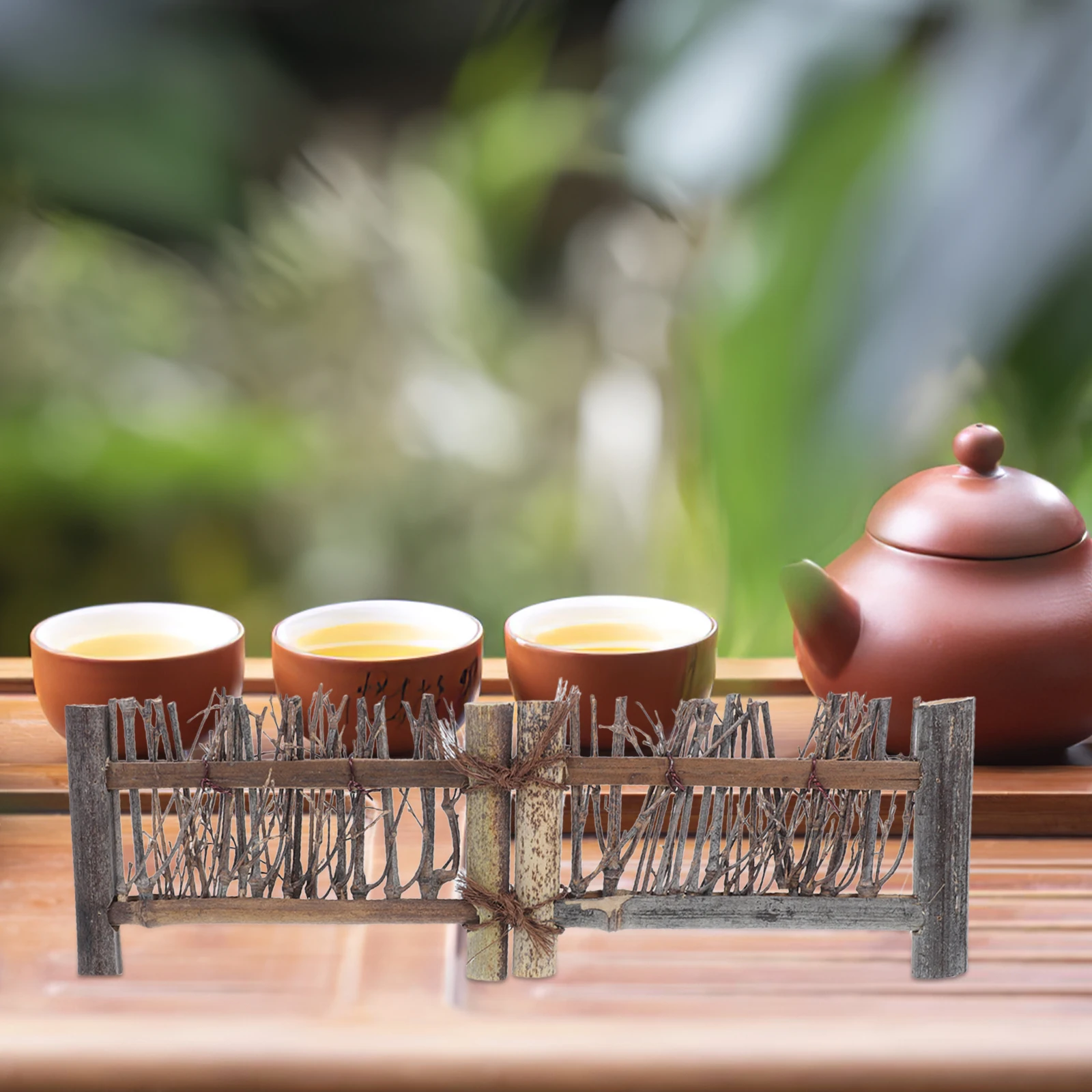 Fence Screen Miniature Garden Decor Handcrafted Bonsai Tea Props Stable Durable Mini Picket Fence Gardening
Fence Screen Miniature Garden Decor Handcrafted Bonsai Tea Props Stable Durable Mini Picket Fence Gardening
