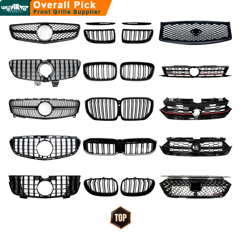Hongsheng Front Grille Trim Car Led GTR Diamond Kidney Front Grill Bumper Black Silver Chrome for VW Infiniti
Hongsheng Front Grille Trim Car Led GTR Diamond Kidney Front Grill Bumper Black Silver Chrome for VW Infiniti
