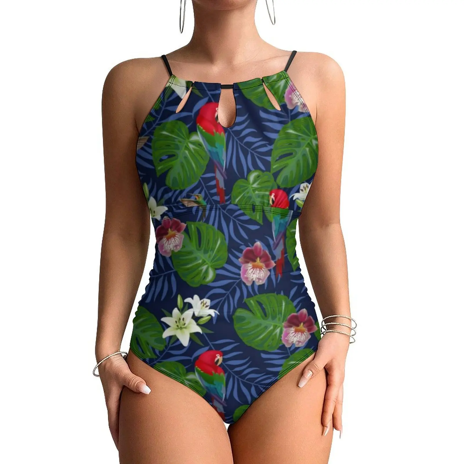 Купальник с тропической ладонью, купальники красного цвета, Цельный купальник для серфинга, дизайнерские купальники, монокини с лямкой на шее, женская сексуальная пляжная одежда с пуш-ап, подарок 
Купальник с тропической ладонью, купальники красного цвета, Цельный купальник для серфинга, дизайнерские купальники, монокини с лямкой на шее, женская сексуальная пляжная одежда с пуш-ап, подарок