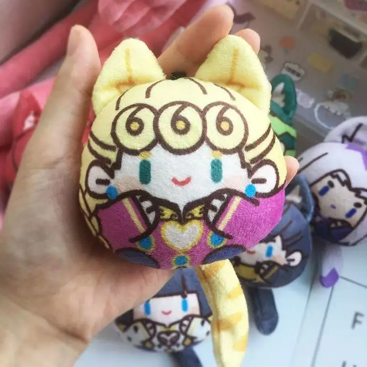 JoJo Adventure Kujo Jotaro DIO Gyro Zeppeli Joestar Guido Mista Kakyōin Noriaki Bucciarati Stuffed Doll Bag Charm Cosplay Gift
JoJo Adventure Kujo Jotaro DIO Gyro Zeppeli Joestar Guido Mista Kakyōin Noriaki Bucciarati Stuffed Doll Bag Charm Cosplay Gift