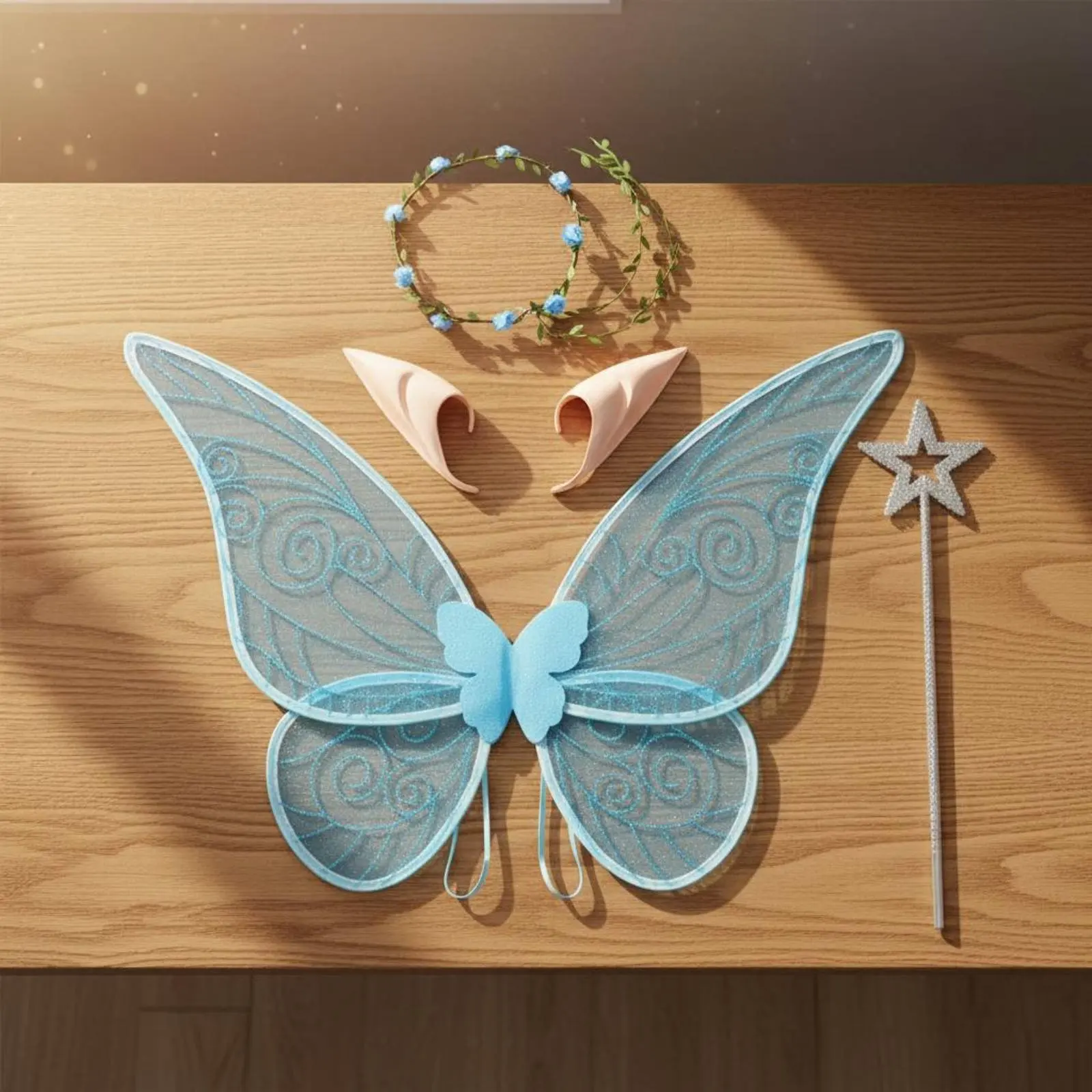 Flutterby Flight Appendage Accessories and Elf Ears Set Lightweight Fairy Costume Set Flutterby Flight Appendage Accessories
Flutterby Flight Appendage Accessories and Elf Ears Set Lightweight Fairy Costume Set Flutterby Flight Appendage Accessories