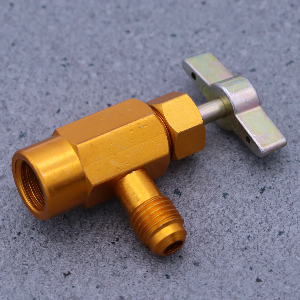Refrigerant Can Tap Tool Brass R134A Can Tap Valve 1/2 Inch Thread Auto Ac Hoses T Handle Screw On Design For Electrical
Refrigerant Can Tap Tool Brass R134A Can Tap Valve 1/2 Inch Thread Auto Ac Hoses T Handle Screw On Design For Electrical
