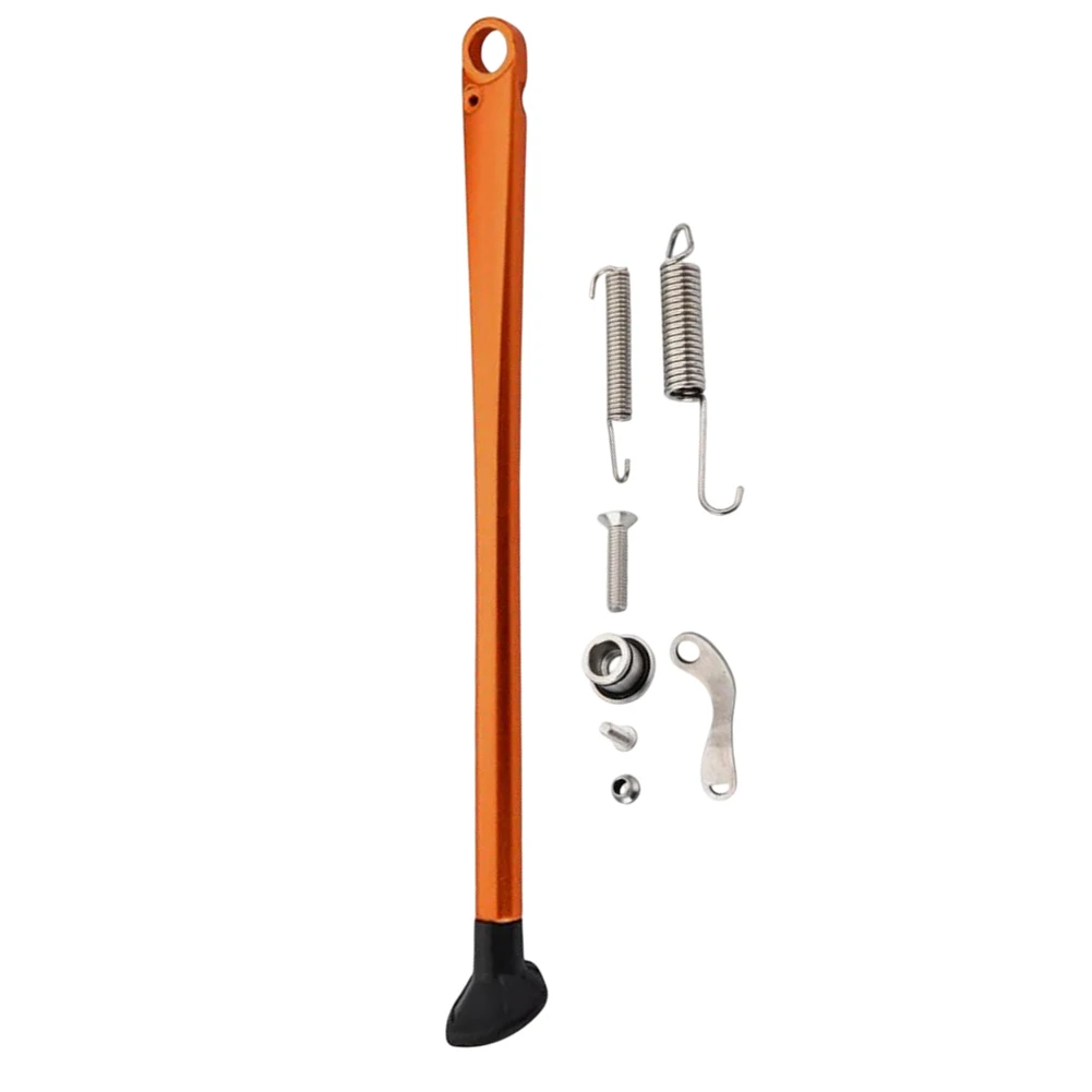 Off Road Bike Accessory Reliable Aluminum Alloy Side Kickstand Installation Simplified with Direct Fitment Approach